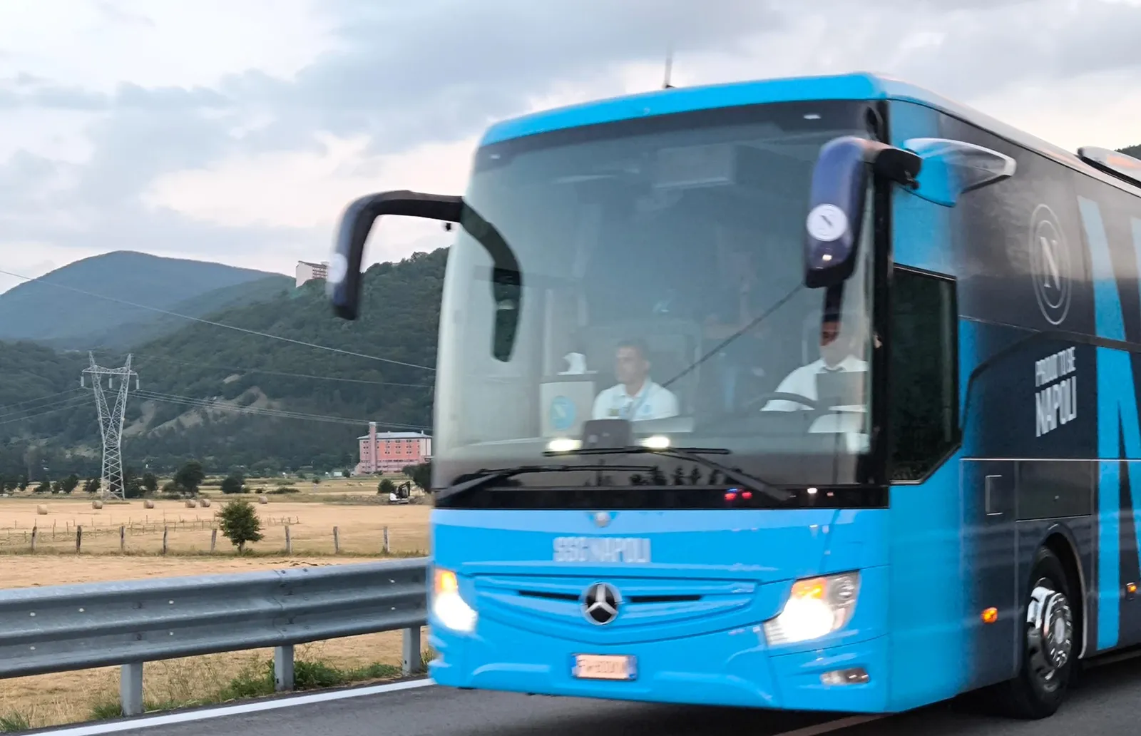 Gli azzurri arrivano in Alto Sangro. Al via il ritiro del centenario