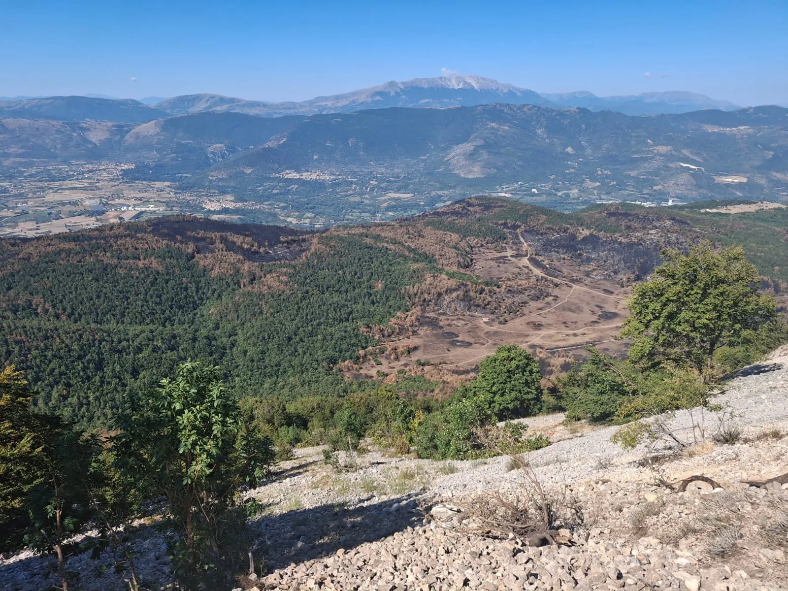 Morrone, ora si teme per le frane. Scelli bacchetta il Parco