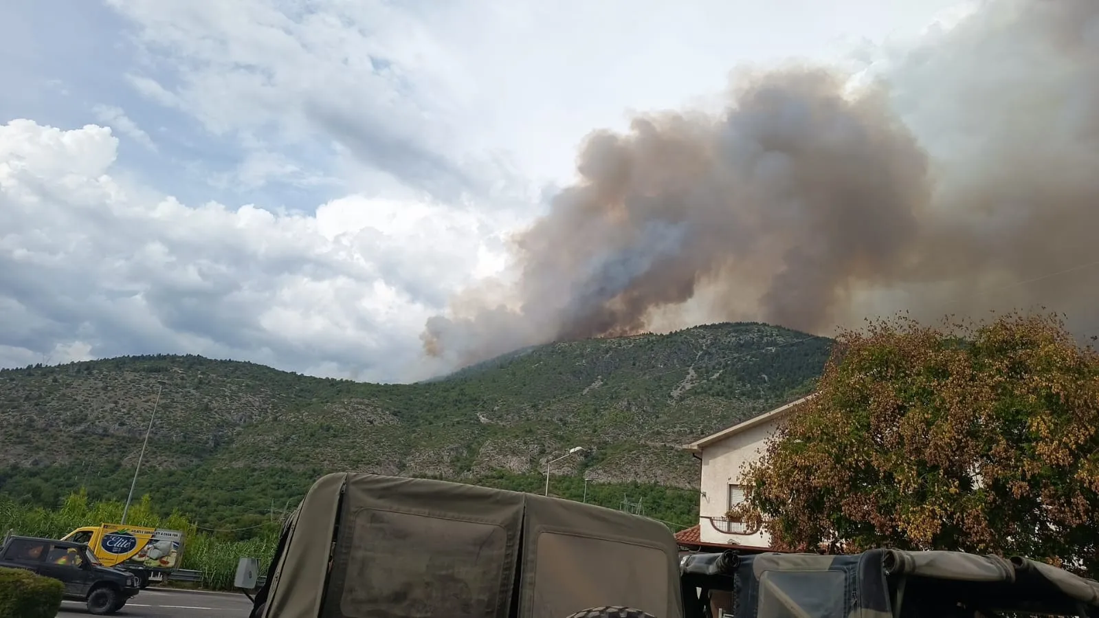 Morrone, niente effetto Marsilio. In avaria il terzo canadair