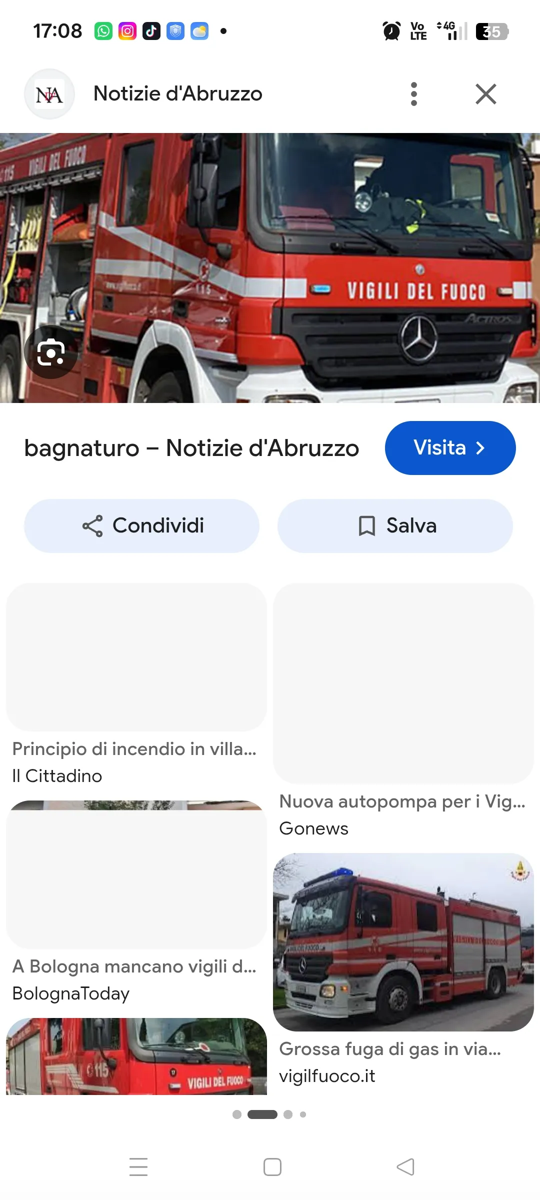 Cavo elettrico in corto, scoppia l'incendio in casa. Paura a Bagnaturo